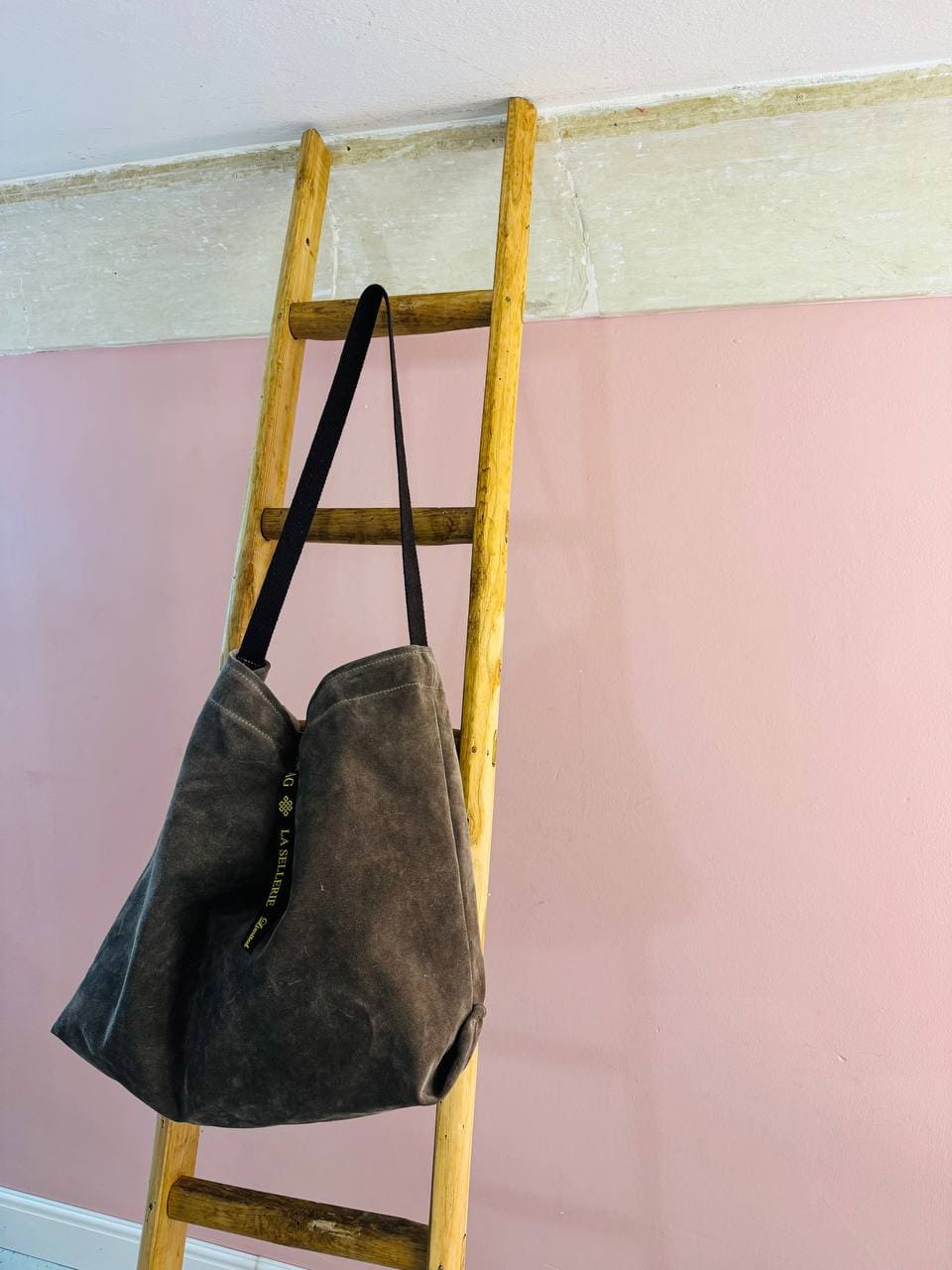 POP BAG Camoscio Taupe - immagine 4