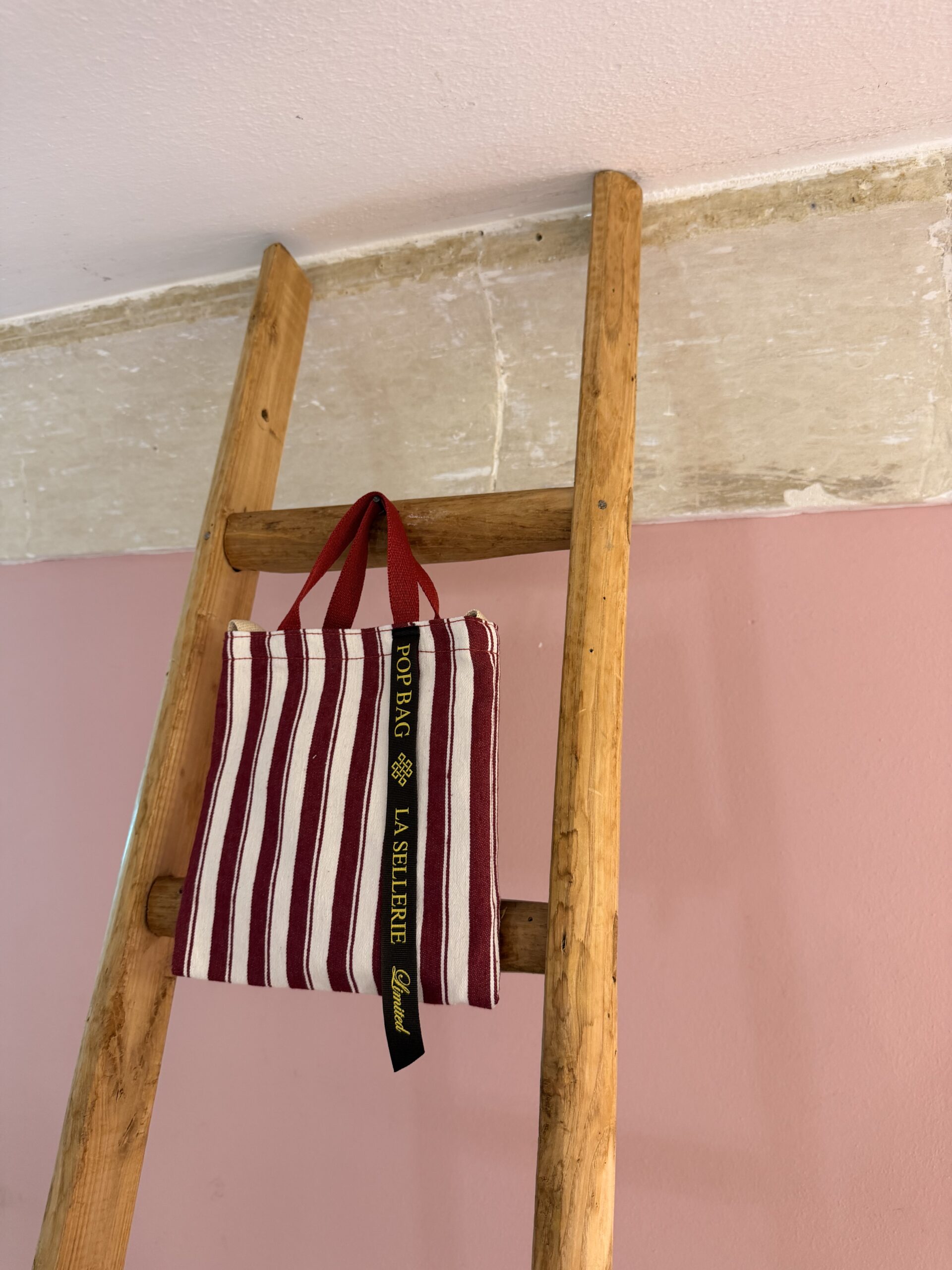 Micro POP BAG Righe Rosse - immagine 2
