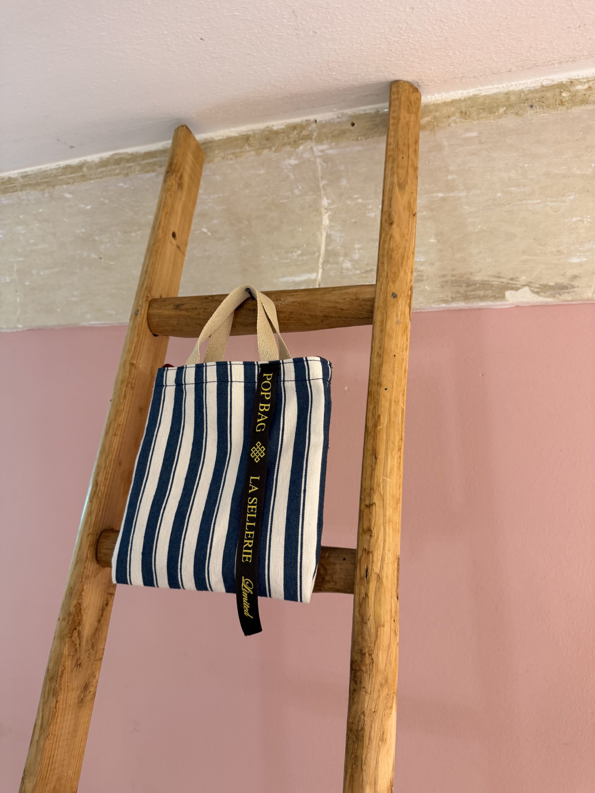 Micro POP BAG Righe Blu - immagine 2
