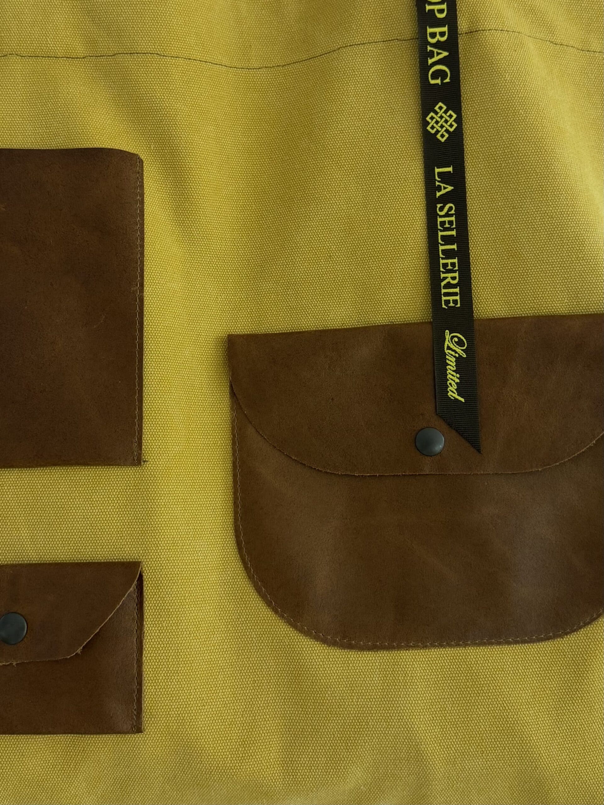 POP BAG Cargo Gialla Tasche Cuoio - immagine 2