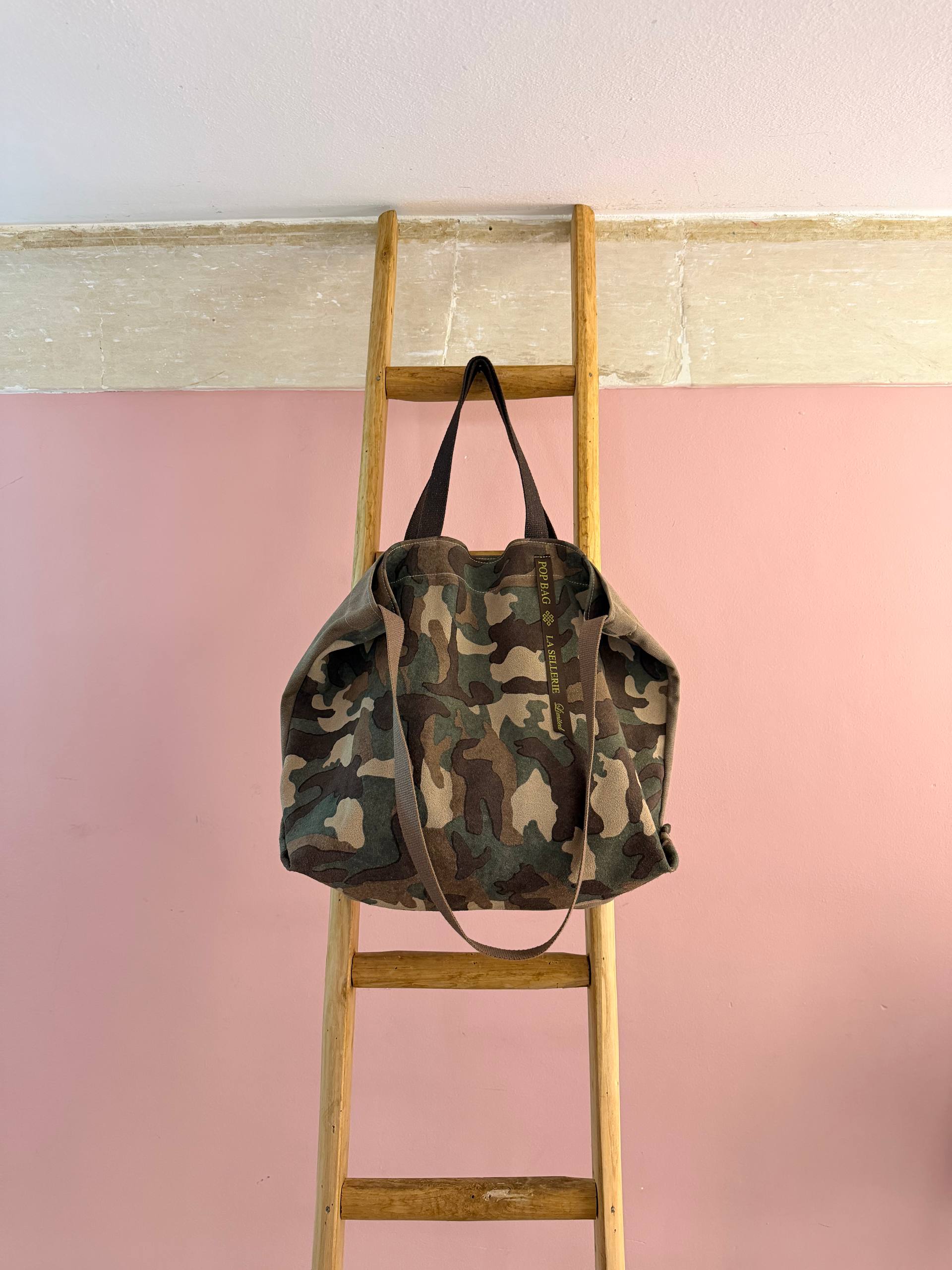 POP BAG Canvas Moro e Camoscio Mimetic
