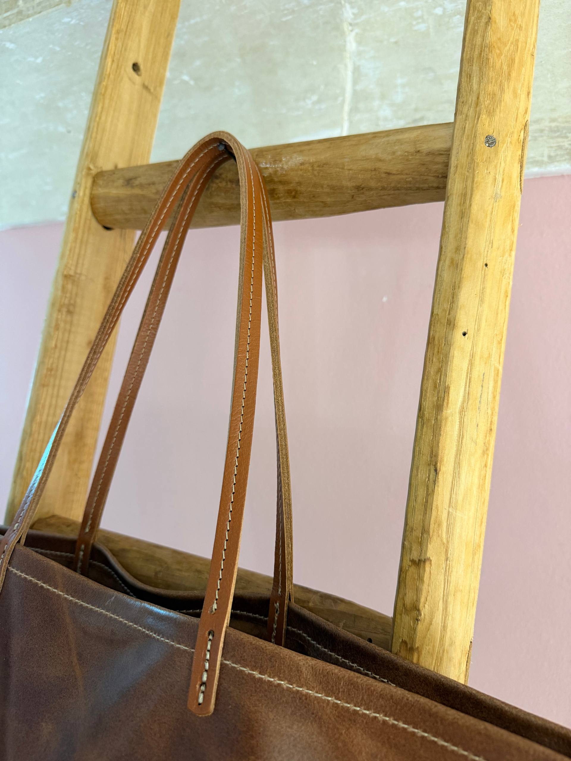 MIMI' Bag Pelle Cuoio - immagine 3
