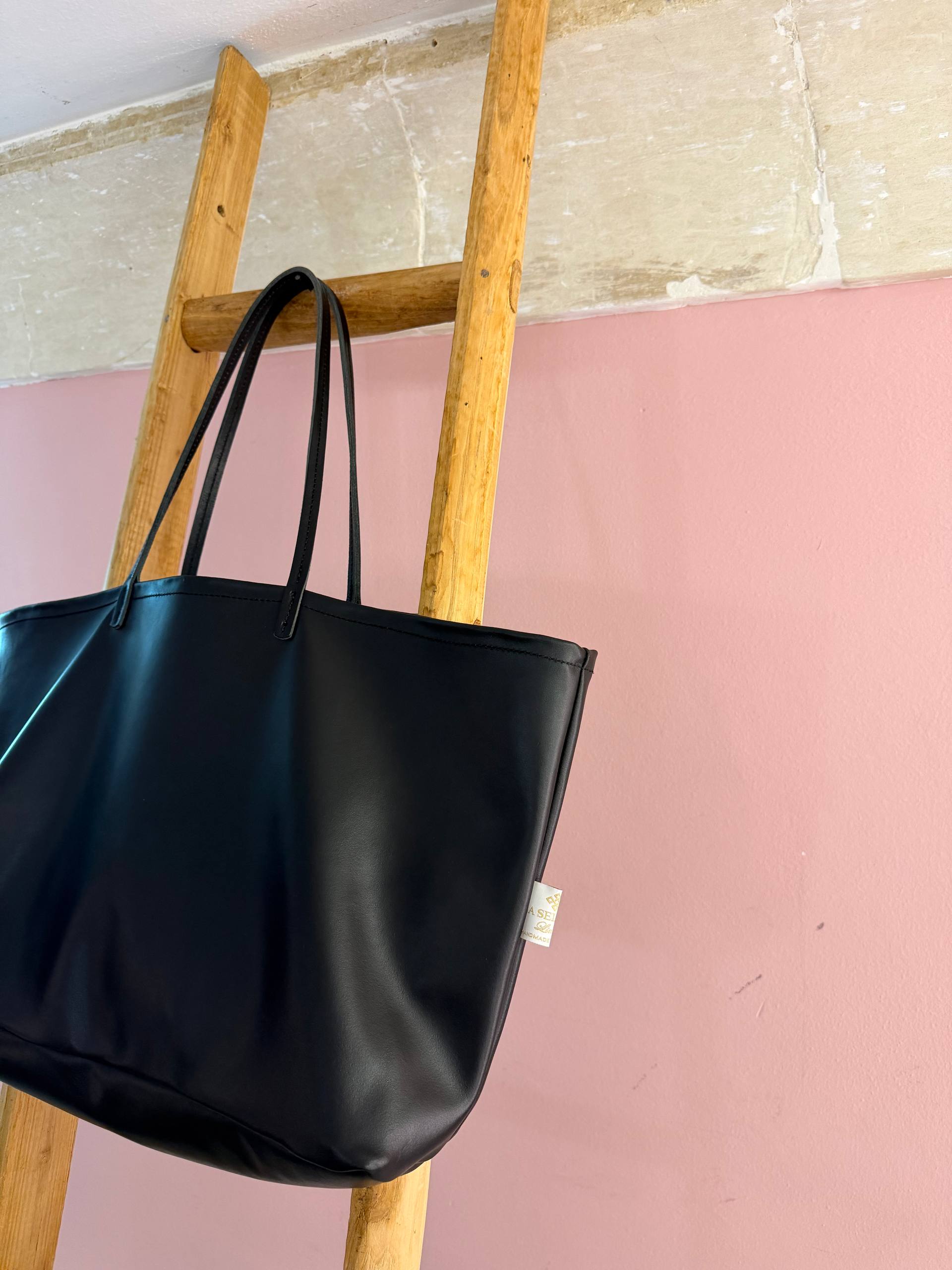 MIMI' Bag Pelle Nera - immagine 2